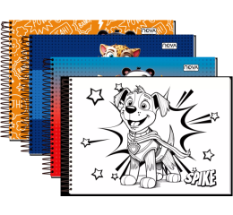 LIVRO DE COLORIR 120GR 48FL 15X21 HERO 2621-8